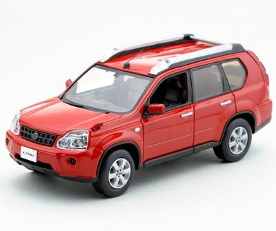 NISSAN X-Trail T31 (2008), red