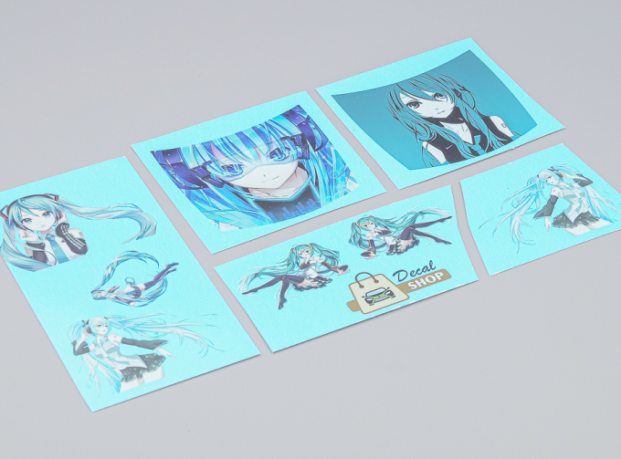 Набор декалей Itasha Hatsune Miku NISSAN Silvia 13