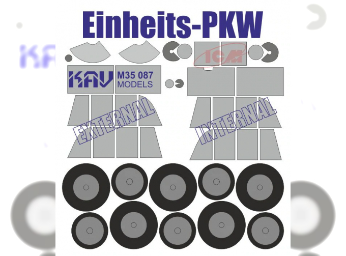 Маска окрасочная на Einheits-PKW (ICM)