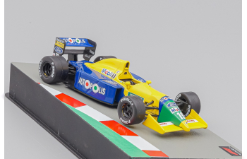 BENETTON F1 Ford B190b №19 Season (1991) Roberto Moreno, Yellow Blue