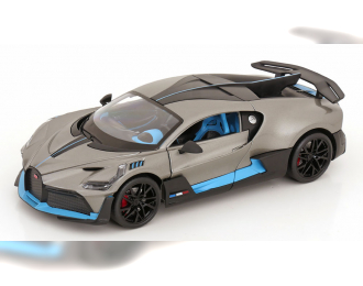 BUGATTI Divo (2018-2021), grey metallic / light blue- black