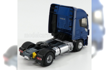 IVECO FIAT STRALIS 460NP TRACTOR TRUCK 2-ASSI (2015) - EXCLUSIVE CARMODEL, BLUE MET