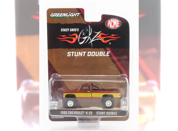 CHEVROLET K-20 Pick-up Stunt Double (1986), Red Gold