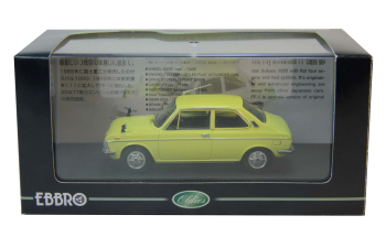 SUBARU ff-1 2 door Sport Sedan (1969), yellow