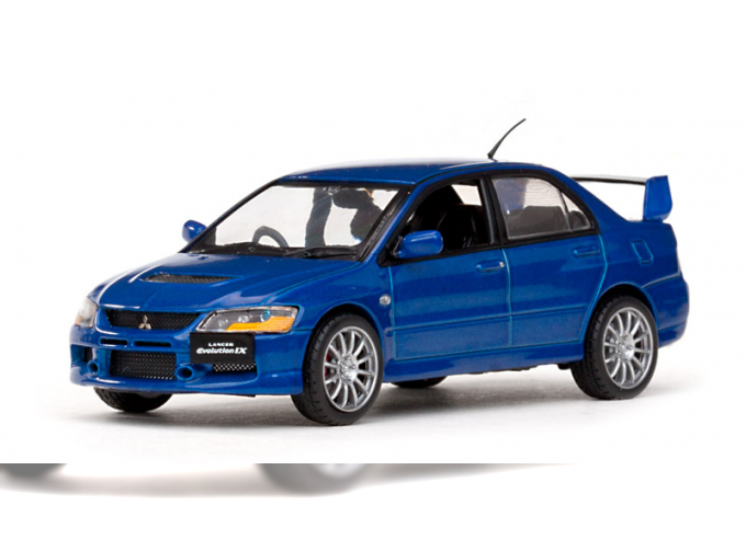 MITSUBISHI Lancer EVO IX, blue