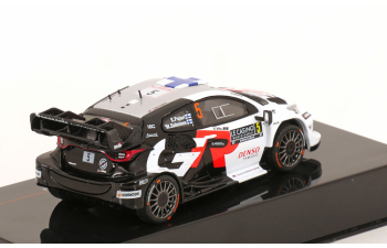 TOYOTA Yaris Gr Hybrid Rally1 Team Toyota Gazoo Racing Wrt2 №5 Rally Montecarlo (2025) Sami Pajari - Marko Salminen, White Black Red