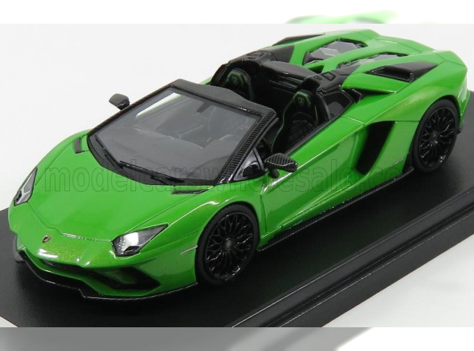 LAMBORGHINI Aventador S Roadster 2016, Verde Mantis - Green Met