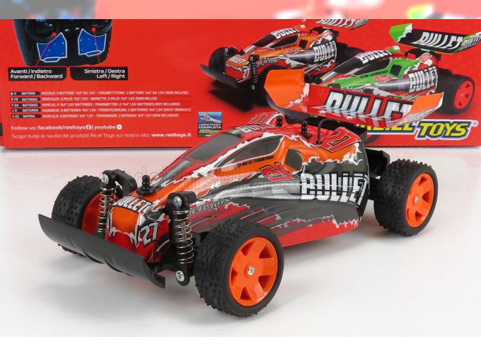 RC BUGGY Bullet R/c N27 Racing (2000), Orange Black