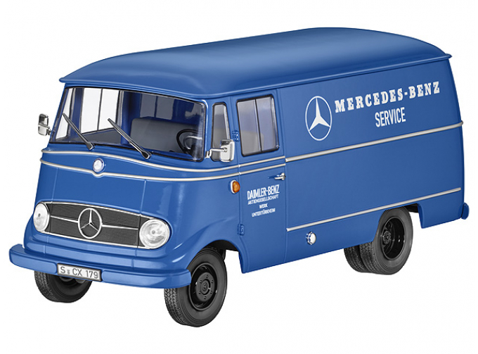 MERCEDES-BENZ L319 "Mercedes-Benz Service" (1956-1967), blue