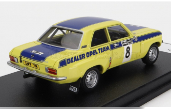 OPEL Ascona (night Version) N 8 Rally Welsh (1974) T.Fall - M.Broad, Yellow Blue