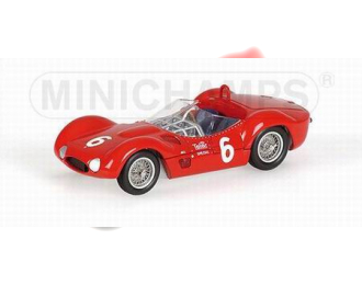 MASERATI TIPO 61 Birdcage (Roger Penske) Winner Meadowdale SCCA NATIONAL RACE 1961, red