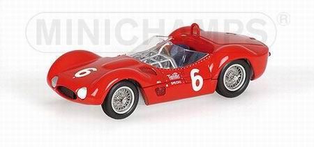 MASERATI TIPO 61 Birdcage (Roger Penske) Winner Meadowdale SCCA NATIONAL RACE 1961, red