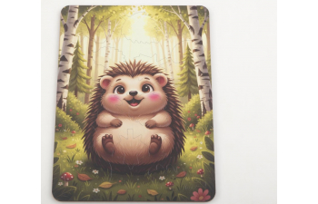 Пазл для самых маленьких "Ёжик" 22х16