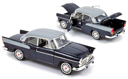 SIMCA Beaulieu Princesse 1958, Bleu Nuit-Gris