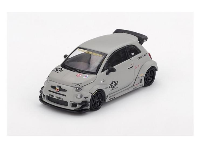 FIAT 595 Abarth LB-Works x ABAS Works Fighters, grey