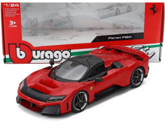 FERRARI F80 (2024), rosso corsa- red