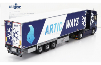 SCANIA S500 Truck Semi-frigo Artic Ways (2020), Blue