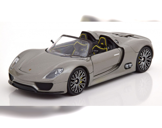 PORSCHE 918 Spyder (2013), grey metallic