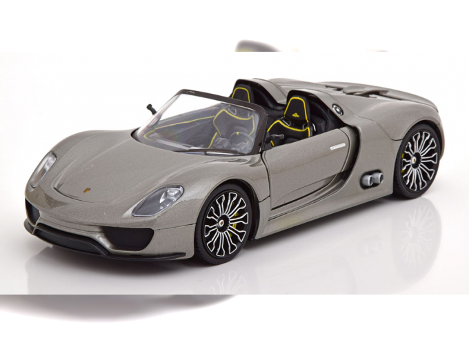 PORSCHE 918 Spyder (2013), grey metallic