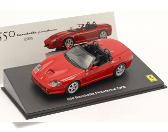 FERRARI 550 Barchetta Pininfarina (2000), red