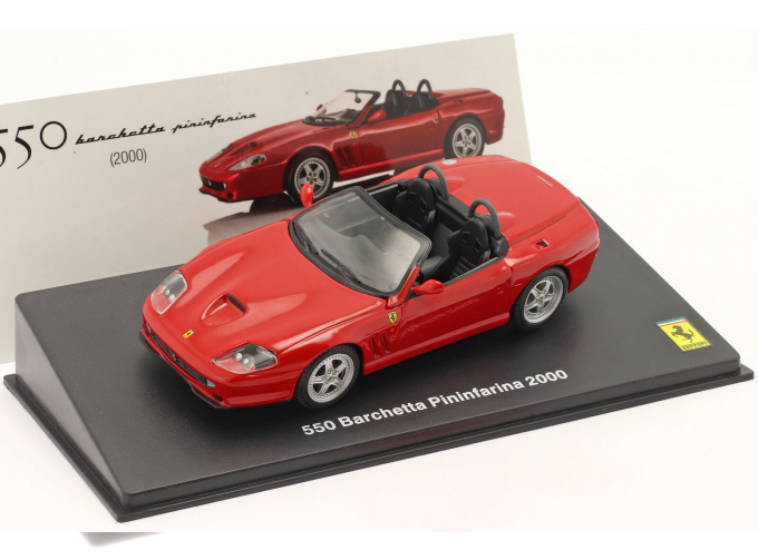 FERRARI 550 Barchetta Pininfarina (2000), red