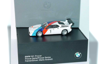 BMW M1 Procar-Serie 1979 "Marlboro, BMW-M-Team" Nr.1, Mario Andretti