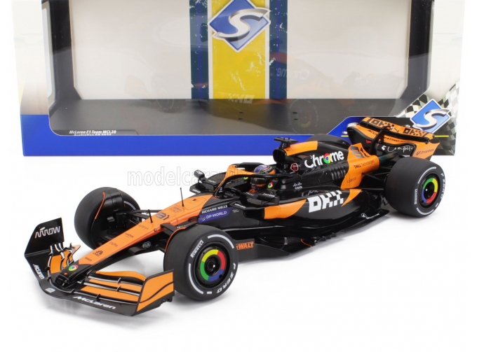 McLAREN F1 Mcl38 Team Mclaren №81 Australian Gp (2024) Oscar Piastri, Orange Black