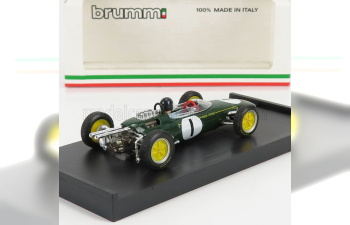 LOTUS F1 25 N 1 Winner Belgium Gp Jim Clark 1963 World Champion - With Driver Figure, Green