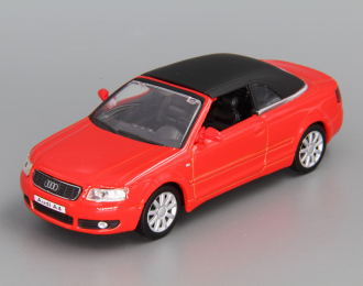 AUDI A4 Cabriolet Soft Top, red