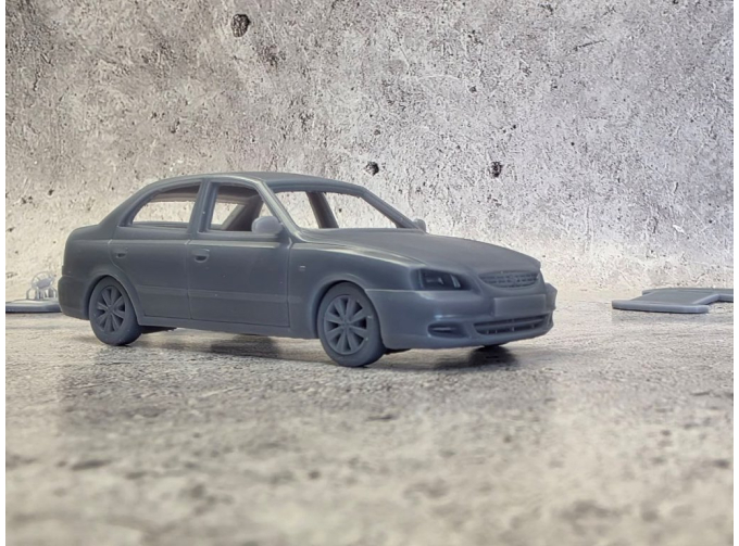 Сборная модель Hyundai Accent
