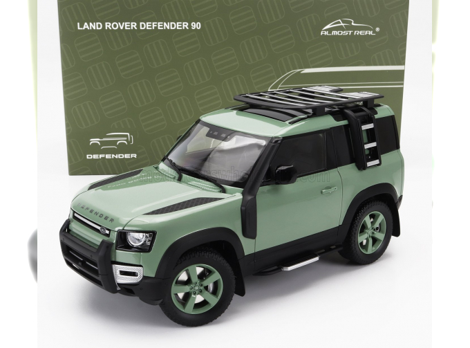 LAND ROVER New Defender 90 75th Edition (2023), Green Black