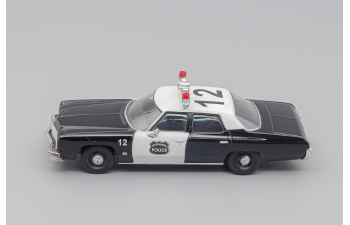 CHEVROLET Bel Air City of Norvich Police, Полицейские Машины Мира 25, black