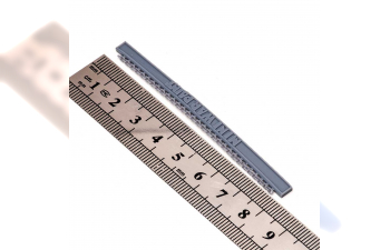 Цепь с овальным звеном 1.5х2мм, толщиной 0,3мм, размер M