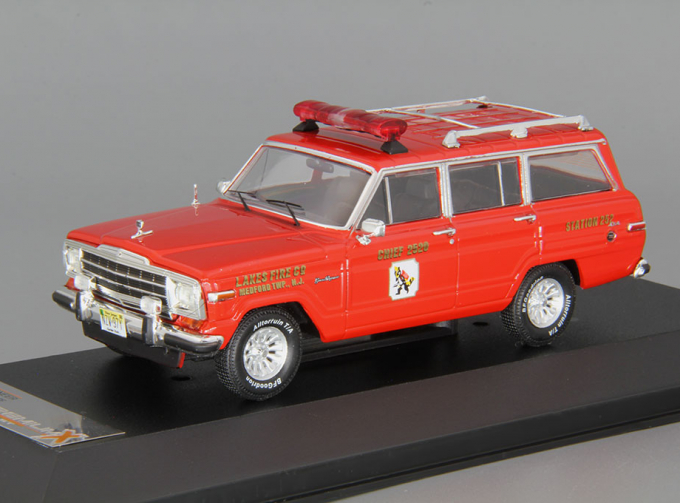 JEEP WAGONEER 4х4 Lakes Fire (1989), red