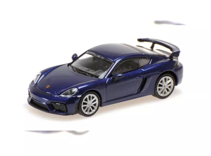 PORSCHE 718 Cayman Gt4 (981) (2019), blue
