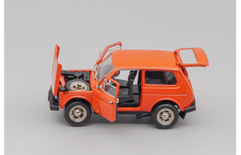 ВАЗ 2121 Нива, оранжевый