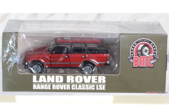 RANGE ROVER Classic LSE (1992), red left hand drive