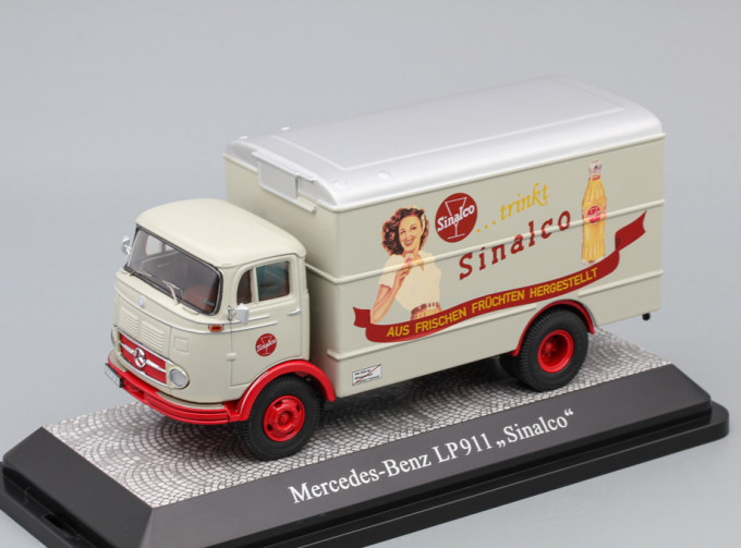 MERCEDES-BENZ LP911 Sinalco, grey / red