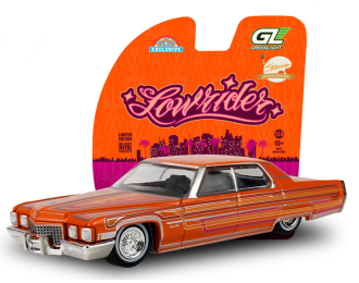 CADILLAC Coupe deVille Sergio Rocha Collaboration (1972), mandarin orange