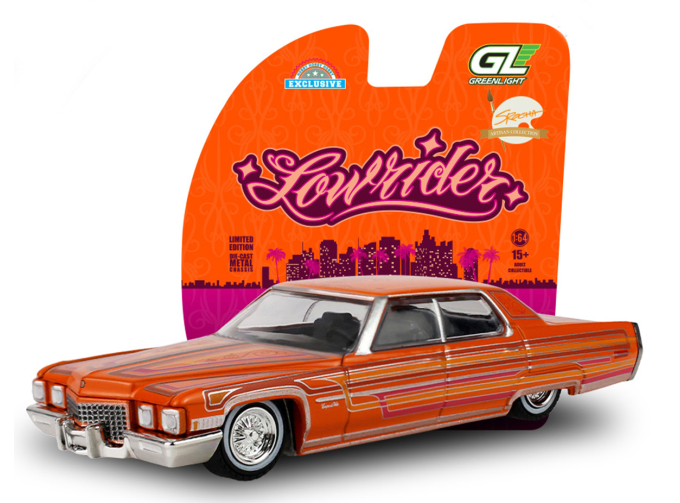 CADILLAC Coupe deVille Sergio Rocha Collaboration (1972), mandarin orange