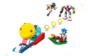 Сборная модель Sonic The Hedgehog - Sonic's Campfire Clash - 177 Pezzi - 177 Pcs, Various