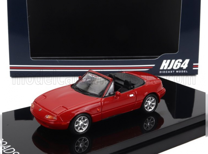 MAZDA Eunos (mx5) Spider Roadster (1989), Red