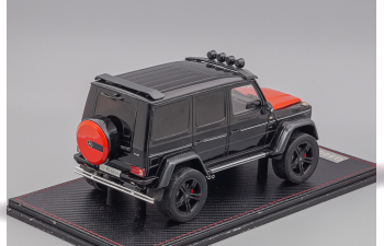 MERCEDES-BENZ G500 4x4, black / red