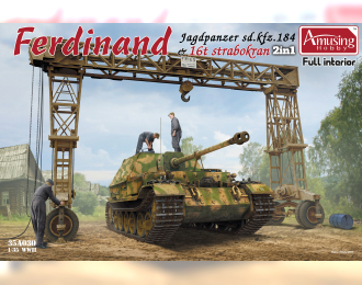 Сборная модель SD.Kfz.184 Ferdinand & 16t Strabokran