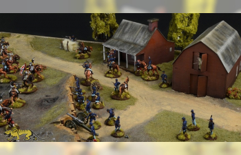 Сборная модель FARMHOUSE BATTLE - American Civil War 1864 - BATTLE SET