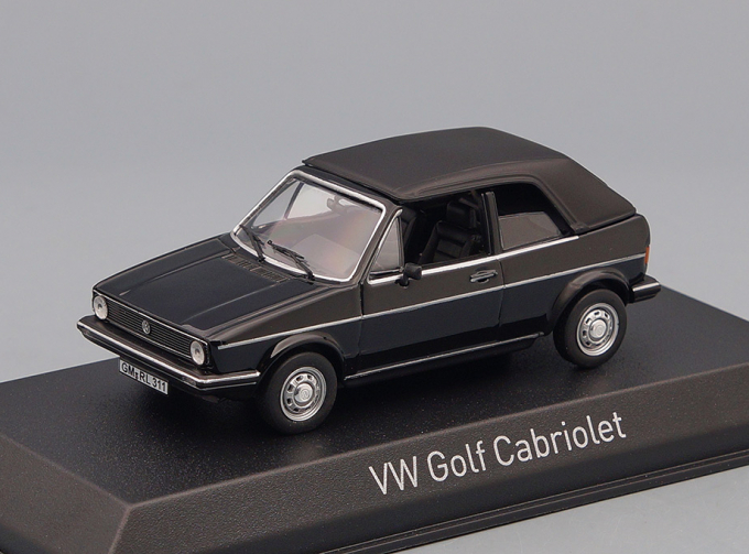 VOLKSWAGEN Golf I Cabriolet (1981), black