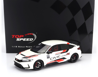 HONDA Civic Type-r (2023), White Red