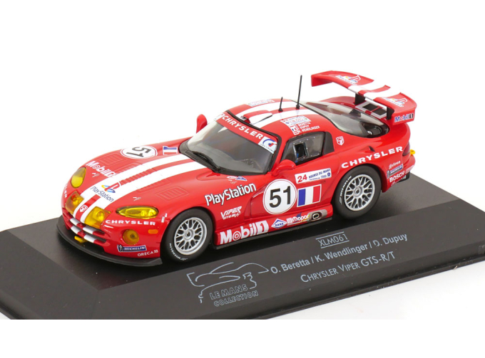 DODGE Viper GTS R/T No 51 24h Le Mans, Beretta/Wendlinger/Dupuy (2000)