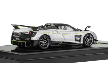 PAGANI Huayra BC Roadster №20 (2017), silver/green