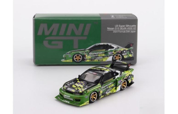 NISSAN Silvia S15 №555 LB-Super Silhouette RHD Formula Drift Japan (2024), green/black